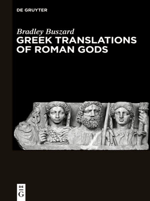 cover image of Greek Translations of Roman Gods